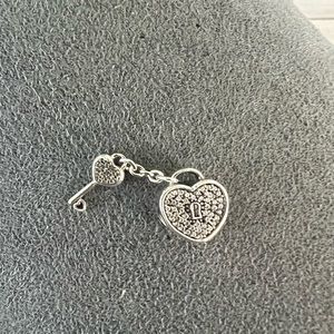 Heart with key charm by Pandora